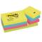 Blocco foglietti Colori Energy - 653-TFEN - colori assortiti - 38 x 51 mm - 72 gr - 100 fogli - conf. 12 pezzi - Post it - 7100290179 - 4064035065898 - DMwebShop