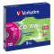 Scatola 5 CD-RW DataLife Plus - slim case - 8X-10X - serigrafato colorato - 700MB - Verbatim - 43167 - 23942431671 - DMwebShop