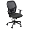 Seduta operativa Hubble HUHU - 4 blocchi - con braccioli regolabili - grigio chiaro - Unisit - HUHU/BR/GI - DMwebShop