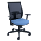 Seduta operativa Combo CMB - con braccioli regolabili - celeste - Unisit - CMB/BRF/SCB - DMwebShop