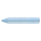 Gomma a forma di matita Grip 2001 - 90 x15 x15 mm - blue - conf. 10 pezzi - Faber Castell - 587074 - 4005405870742 - DMwebShop