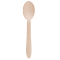 Cucchiaio monouso in legno - 16,5 cm - conf 100 pezzi - Signor Bio - WCS100BIO100C - 8055715783627 - DMwebShop