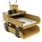 Set scrivania Vintage Caramel - 5 accessori - ocra - Arda - 830CA - 8003438032096 - DMwebShop