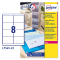 Etichetta adesiva L7565 - poliestere - permanente - 99,1 x 67,7 mm - 8etichette per foglio - 25 fogli - A4 - trasparente - Avery - L7565-25 - 5014702012013 - DMwebShop
