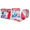 Nastro segnaletico Signal - 70 mm x 200 mt - bianco-rosso - Geko - 200/25 - 8014846092060 - DMwebShop