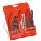 Punte per metallo HSS - misure assortite - conf. 15 pezzi - Valex - 1461176 - 8004878600401 - DMwebShop