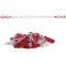 Catena segnaletica - 25 mt - materiale plastico - bianco-rosso - Valex - 1960444 - 8004878662850 - DMwebShop
