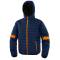 Piumino imbottito Bloom - taglia L - PE - blu-arancio - Deltaplus - BLOOMBMGT - 3295249290337 - DMwebShop