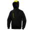 Felpa Borgo - con cappuccio - taglia XL - nero-giallo - Deltaplus - BORGONOXG - 3295249290542 - DMwebShop