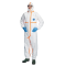 Tuta Tyvek 800J - con nastrature arancioni - taglia M - bianco - Dupont - TY390.59.01-M - 5450208013046 - DMwebShop