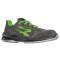 Calzatura di sicurezza Denver S1P - numero 44 - pelle scamosciata-mesh - nero-verde - U-power - RI21086-44 - 8033546549032 - DMwebShop
