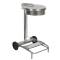 Carrello portasacco - 54,6x60xH94 cm - con ruote - 110 lt - acciaio inox - Stlcasa - Stilcasa - 406/A - 8033630014965 - DMwebShop