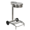 Carrello portasacco - 54,6x60xH94 cm - con ruote - 110 lt - acciaio inox - Stlcasa - Stilcasa - 406/A - 8033630014965 - DMwebShop