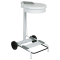 Carrello portasacco - 54,6x60xH94 cm - con ruote - 110 lt - acciaio - bianco - Stlcasa - Stilcasa - 406/B - 8033630001446 - DMwebShop