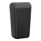 Cestino gettacarte Skin - con coperchio - 54,5 x 22,5 x 33,5 cm - 23 lt - pietra - Mar Plast - A74049NPO - 8020090108112 - DMwebShop