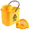 Secchio Polar - con strizzatore - 15 lt - giallo - Perfetto - 26547 - 8052474265470 - DMwebShop