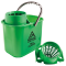 Secchio Polar - con strizzatore - 15 lt - verde - Perfetto - 26548 - 8052474265487 - DMwebShop