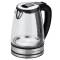 Bollitore elettrico cordless caraffa in vetro 2200 W nero - 19792