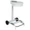 Carrello portasacco 54,6x60xH94 cm con ruote 110 lt acciaio bianco - 20223