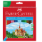 Matita colorata eco Il Castello - Ø mina 3 mm - colori assortiti - astuccio 48 pezzi - Faber Castell - 120148 - 7891360579922 - DMwebShop