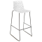 Sgabello Spider Fix - nero opaco-bianco - Grandsoleil - S2802B - DMwebShop