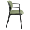 Poltroncina visitatore Step SPNSBR - con braccioli inclusi - verde bruciato - Unisit - SPNSBR/LVM - DMwebShop