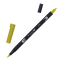 Pennarello Dual Brush N076 - green ochre - conf. 6 pezzi - Tombow - PABT-076 - 4901991901191 - DMwebShop