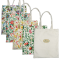 Shopper Nature Flowers - 42x38,5 cm - eco cotone - fantasie assortite - conf. 12 pezzi - Pigna - 0233105 - 8005235214910 - DMwebShop