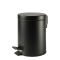 Pattumiera Premium - con pedale e vaschetta - 5 lt - nero satinato - Perfetto - 0446C - 8000957044630 - DMwebShop