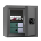 Armadio di sicurezza linea Easy Home - ignifugo - 523 x 475 x 508 mm - grigio scuro - Security Italia - ZS02 - DMwebShop