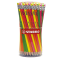 Matita Swano Fluo - grafite - HB - colori assortiti - barattolo 96 pezzi - Stabilo - IT4907/96 - 4006381100632 - DMwebShop