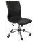 Poltrona direzionale Euterpe cromo EPDCSB - senza braccioli - nero - Unisit - EPDCSB/KN - DMwebShop