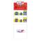 Espositore da terra Mini - con piatti e bicchieri Reuse - giallo-verde - Dopla - 36454 - DMwebShop