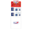 Espositore da terra Mini con piatti e bicchieri Reuse - bianco - Dopla - 36452 - DMwebShop