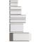 Portaetichette adesive Ies - A4 - 65 x 140 mm - grigio - conf. 2 pezzi - Sei Rota - 320314 - 8004972001777 - DMwebShop