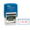 Timbro S260/L1 Datario + RICEVUTO - 4 mm - autoinchiostrante - bicolore - Colop - S260L1.BLS - 9004362301752 - DMwebShop