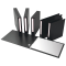 Portatabulati KM UNI - con custodia - 12'' x 28 cm - dorso 5 cm - nero - Rexel - King Mec - PKM2800 - 5028252505772 - DMwebShop