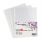 Buste forate Medium - liscio - 22 x 30 cm - trasparente - conf. 50 pezzi - Starline 662214stl