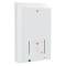 Dispenser assorbenti Artemis - 2 colonne - metallo verniciato - bianco - Mar Plast - A975LASM - 8020090114489 - DMwebShop