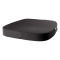 Cuscino Breyta Comfort - 6 x 43 x 43 cm - in tessuto - nero - Fellowes - 100119850 - 43859803040 - DMwebShop