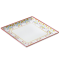 Piatto quadrato Linea Corfu' - 17 x 17 x 2 cm - melamina - Leone - T8646 - DMwebShop