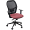 Seduta operativa Hubble HUHU - 4 blocchi - con braccioli regolabili - rosa - Unisit - HUHU-BR-TP - HUHU/BR/TP - DMwebShop