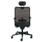 Seduta operativa Newair NWNP - con braccioli regolabili e poggiatesta - nero - Unisit - NWNP-BR2D-KN - NWNP/BR2D/KN - DMwebShop