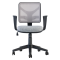 Seduta operativa Pentagon Y10 PNBE - con braccioli regolabili - grigio-grigio - Unisit - PNBE-BRG-XT-Q - PNBE/BRG/XT/Q - DMwebShop