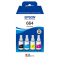 Multipack Flaconi Originali - T664 - Confezione 4 flaconi - Epson - C13T664640 - 8715946685205 - DMwebShop