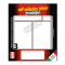 Etichetta adesiva permanente rettangolare - 83 x 53 mm - 3 etich. per foglio - 10 fogli per busta - bianco - conf. 25 pezzi Markin - X10049 - 8007047037886 - DMwebShop