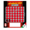 Etichetta adesiva - permanente - tonda Ø 14 mm - 63 etichette per foglio - 10 fogli per busta - rosso - Markin - 10005RO - 8007047035288 - DMwebShop