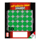 Etichetta adesiva - permanente - tonda Ø 22 mm - 30 etichette per foglio - 10 fogli per busta - verde - Markin - 10007VE - 8007047035387 - DMwebShop