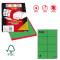 Etichetta adesiva C512 - carta - permanente - 105 x 74,25 mm - 8 etichette per foglio - verde - scatola 100 fogli A4 - Markin - X210C512VE - 8007047022509 - DMwebShop