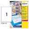 Etichetta in poliestere L7567 - permanente - 210 x 297 mm - 1 etic. per foglio - trasparente - conf. 25 fogli A4 - Avery - L7567-25 - 5014702106279 - DMwebShop